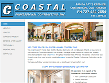 Tablet Screenshot of coastalpci.com